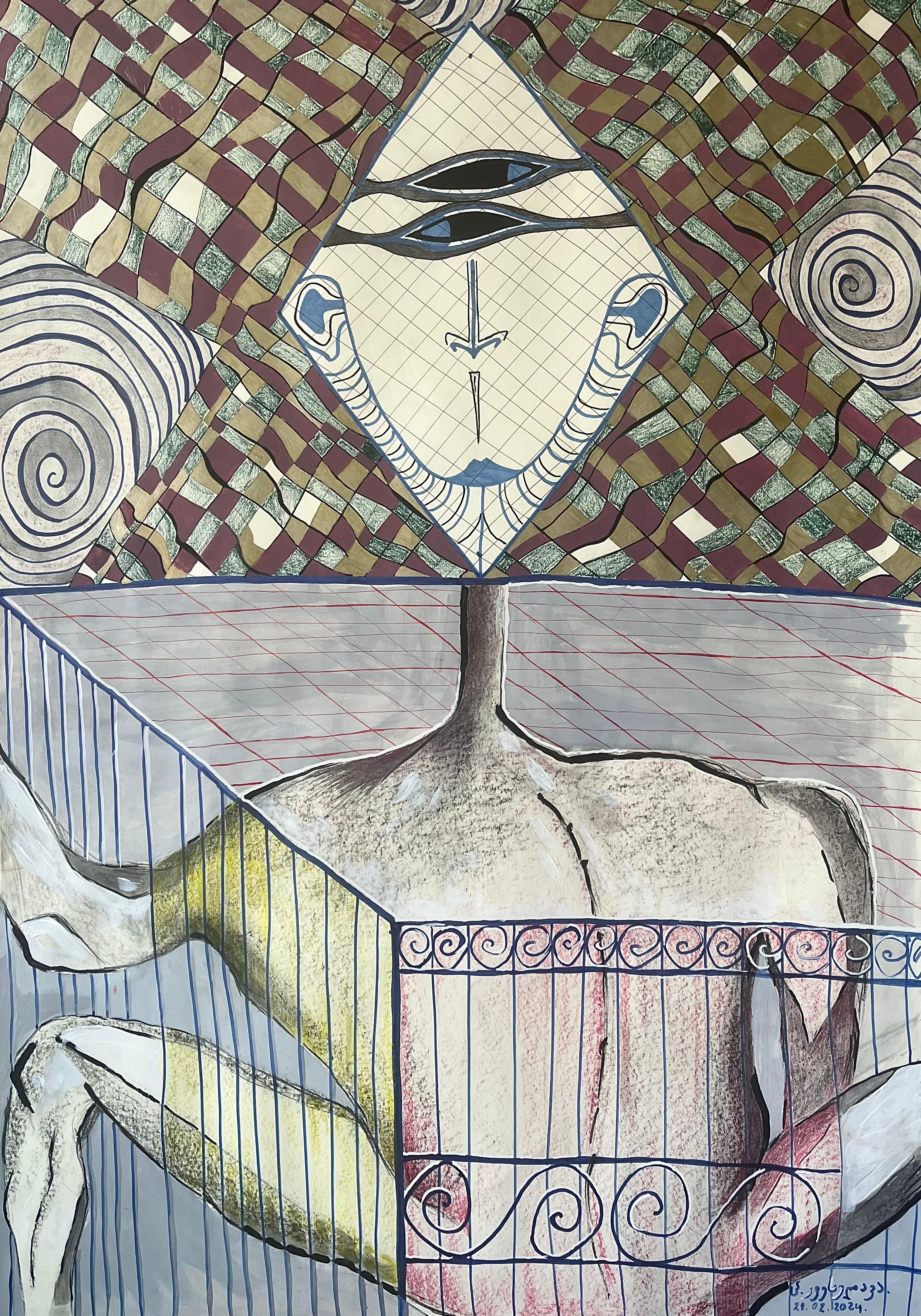 Zeitgenössische georgische Kunst von Tsotne Kveselava - Smile