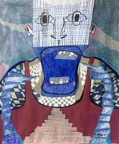 Georgian Contemporary Art by Tsotne Kveselava - Yawning