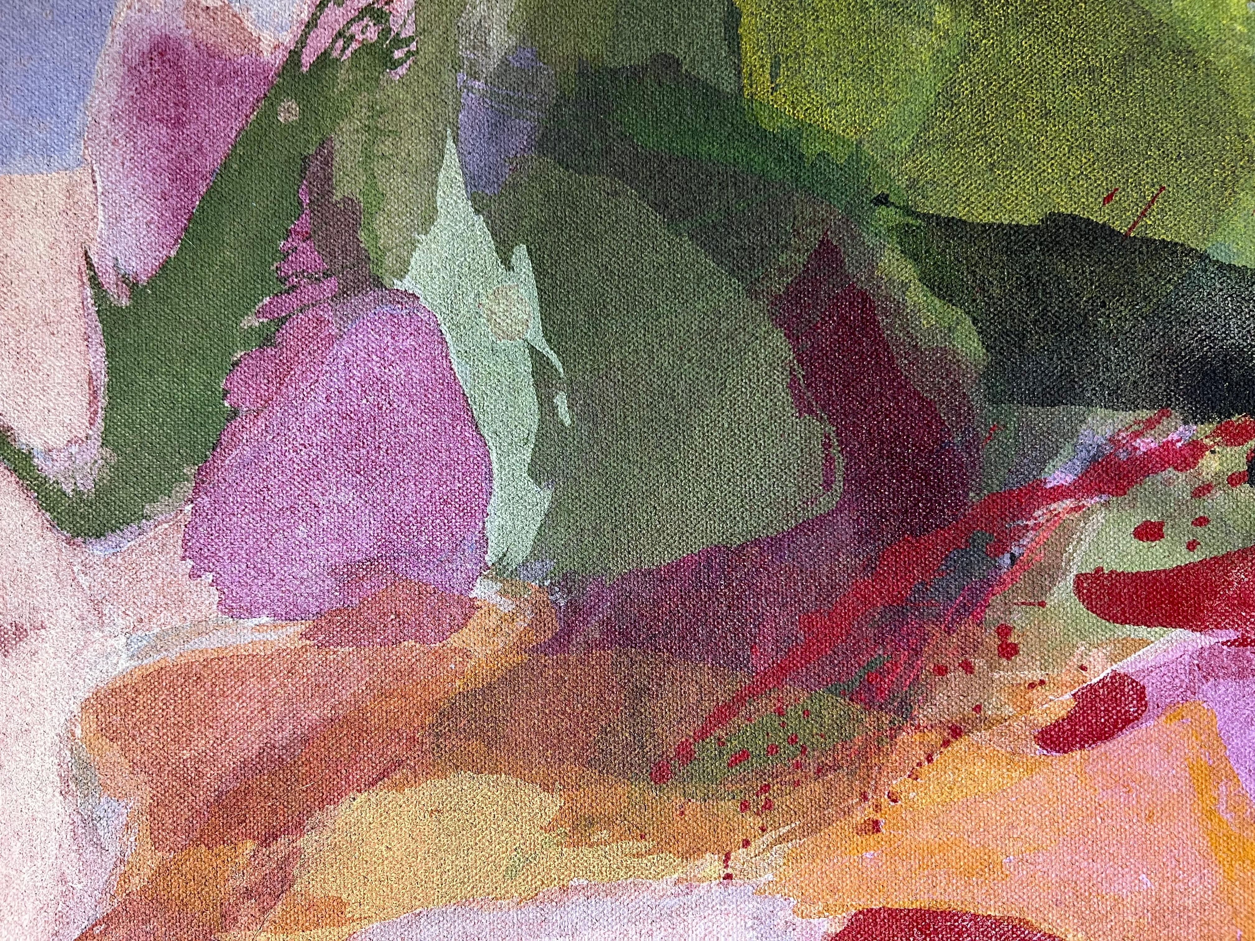 Nous avons ici deux magnifiques peintures colorées de Tsugio Hattori (1952-1958), que nous vendons séparément.  

Tsugio Hattori est un peintre abstrait américain/japonais qui a exposé dans de nombreuses expositions importantes, dans des musées et