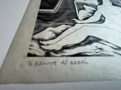 Femme nue sur un lit