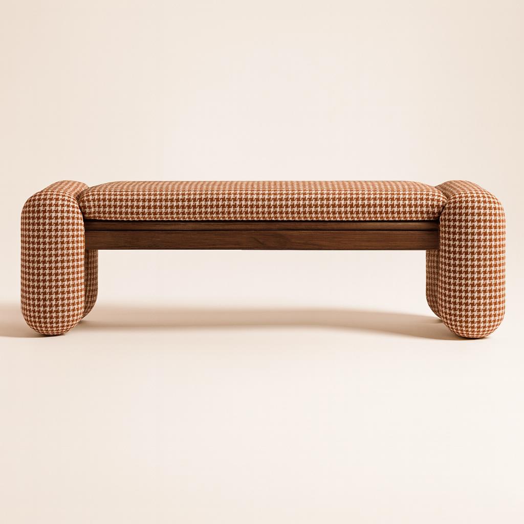 Le banc Tsuki incarne la douceur et l'équilibre. Il est entièrement rembourré et présente des détails raffinés en chêne ou en noyer. Ses courbes douces et ses lignes épurées évoquent la présence calme du clair de lune, apportant chaleur et sérénité