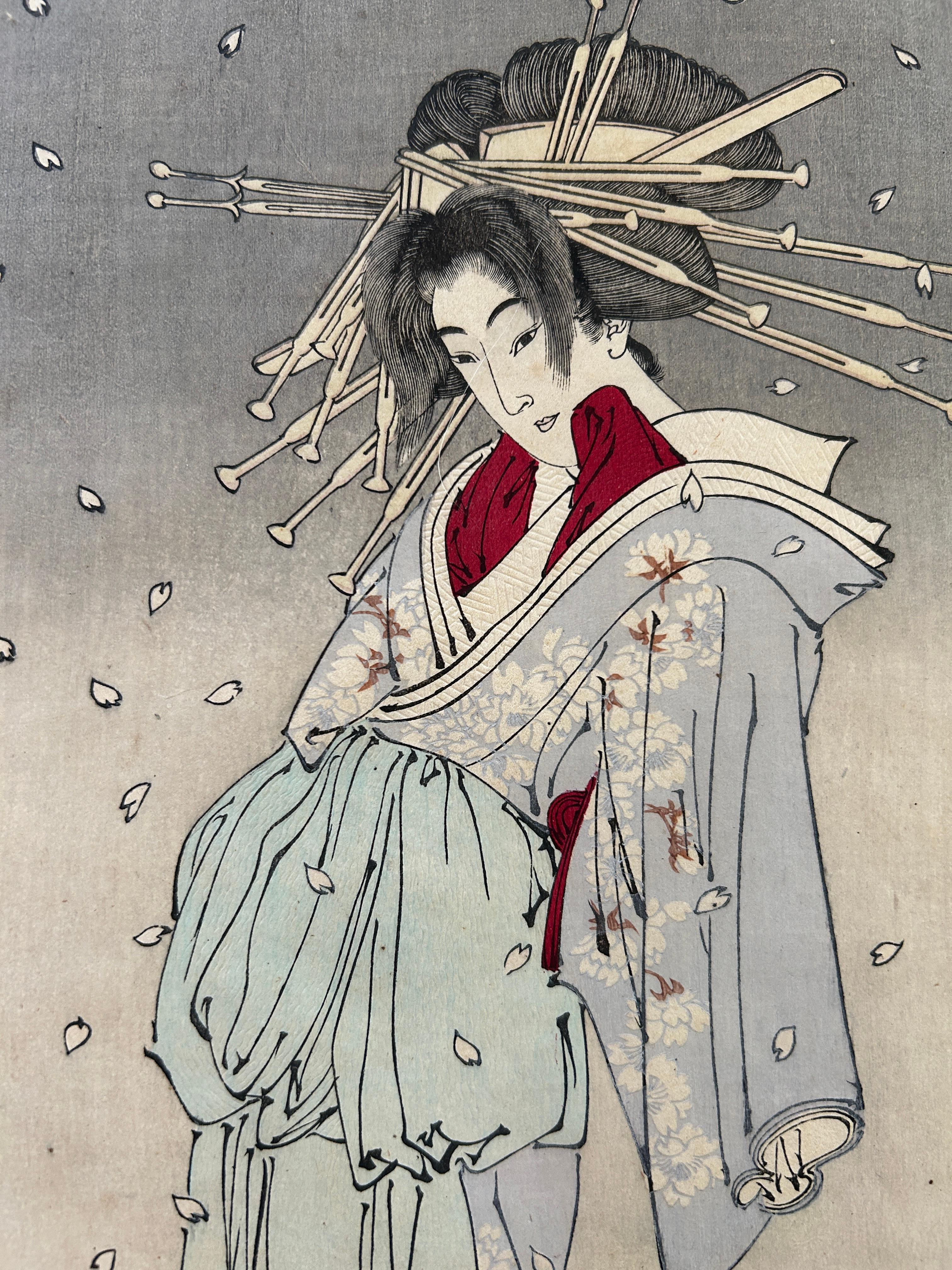 « The Spirit of the Komachi Cherry Tree » (L'esprit du cerisier Komachi) de 36 Ghost Stories (histoires fantômes) en vente 1