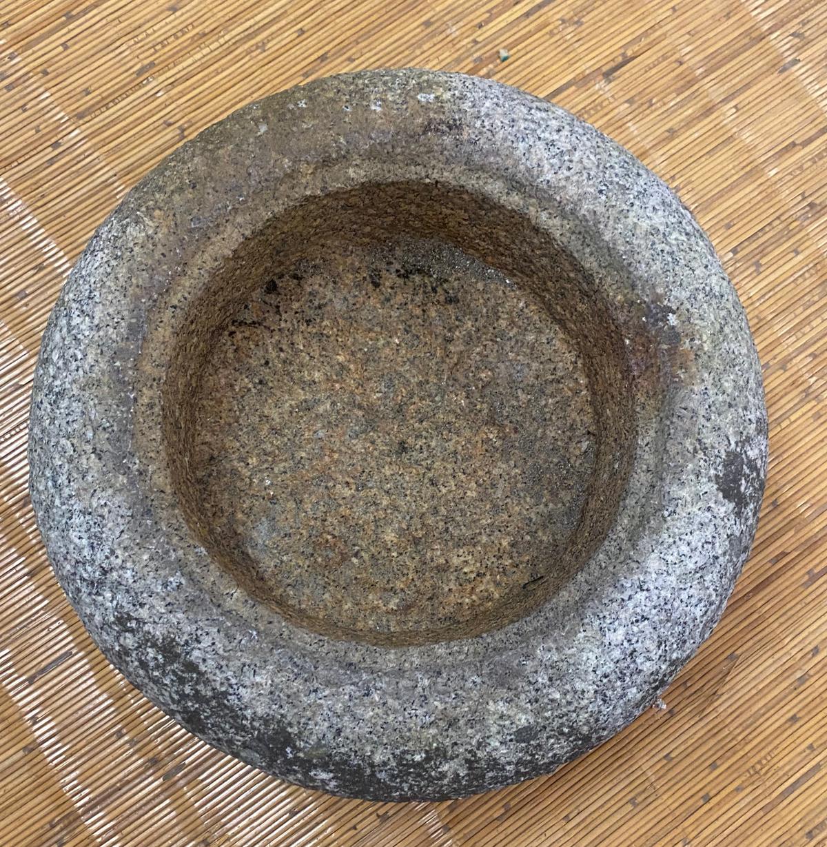 Edo Tsukubai, A 19th century Japanese Granite Water Trough