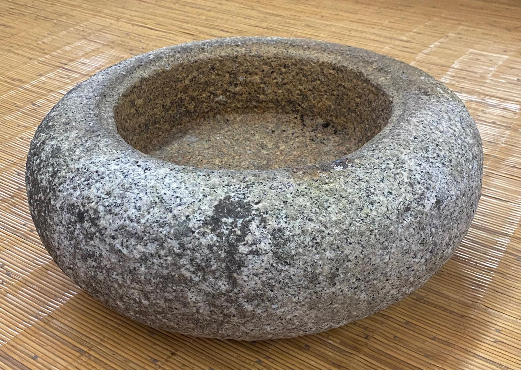 19th Century Tsukubai, A 19th century Japanese Granite Water Trough