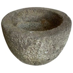 Vintage Tsukubai, Japanese Stone Basin