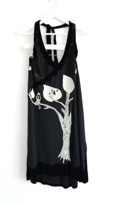 Abito halter in seta con stampa vintage “Tree & Monkey” di Tsumori Chisato