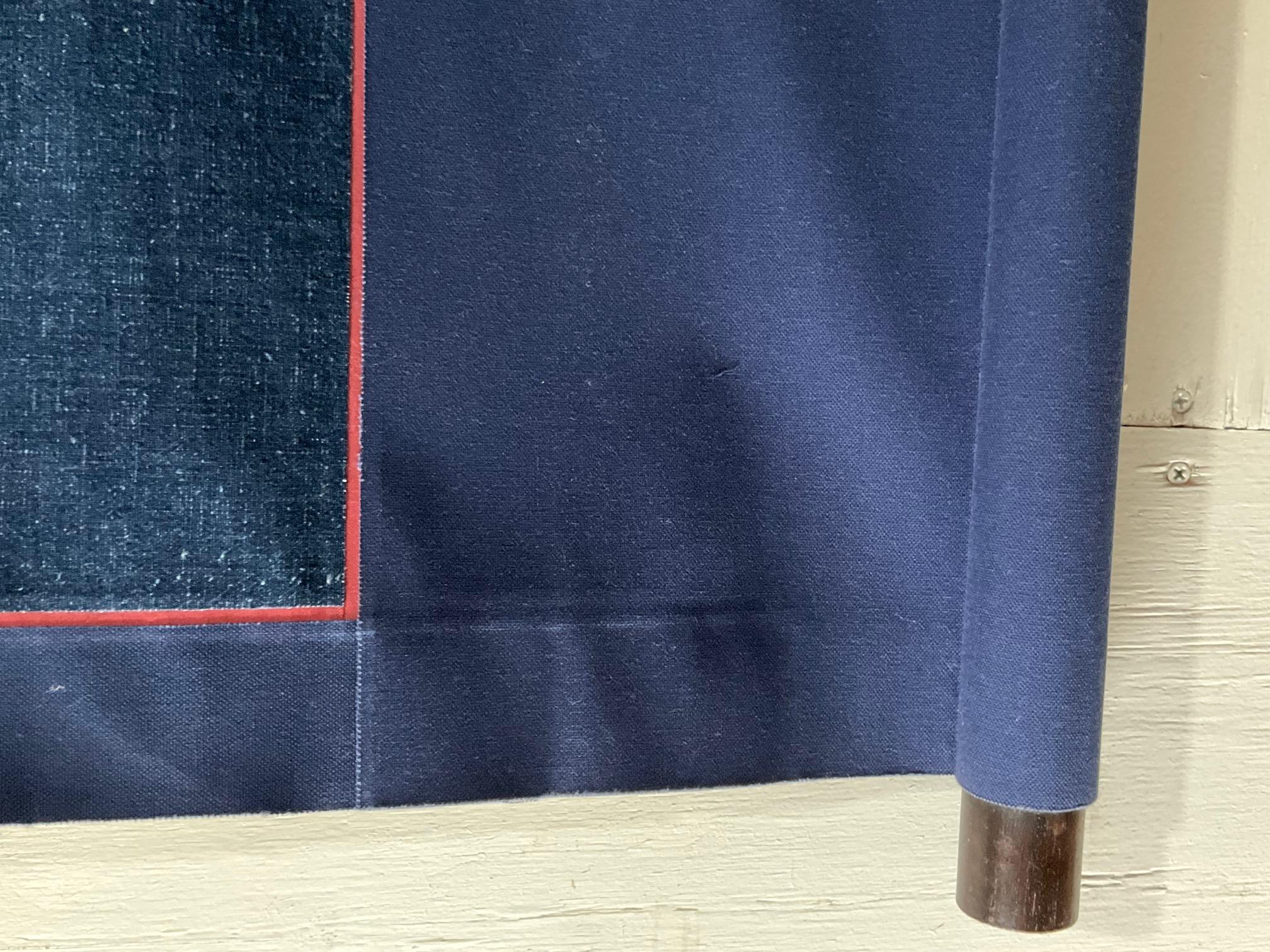 Cotton Tsutsugaki Tiger in Bamboo Forest: 19th Century Futon Cover
