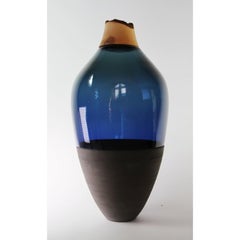 TSV5 Stacking Blue Vessel by Pia Wüstenberg