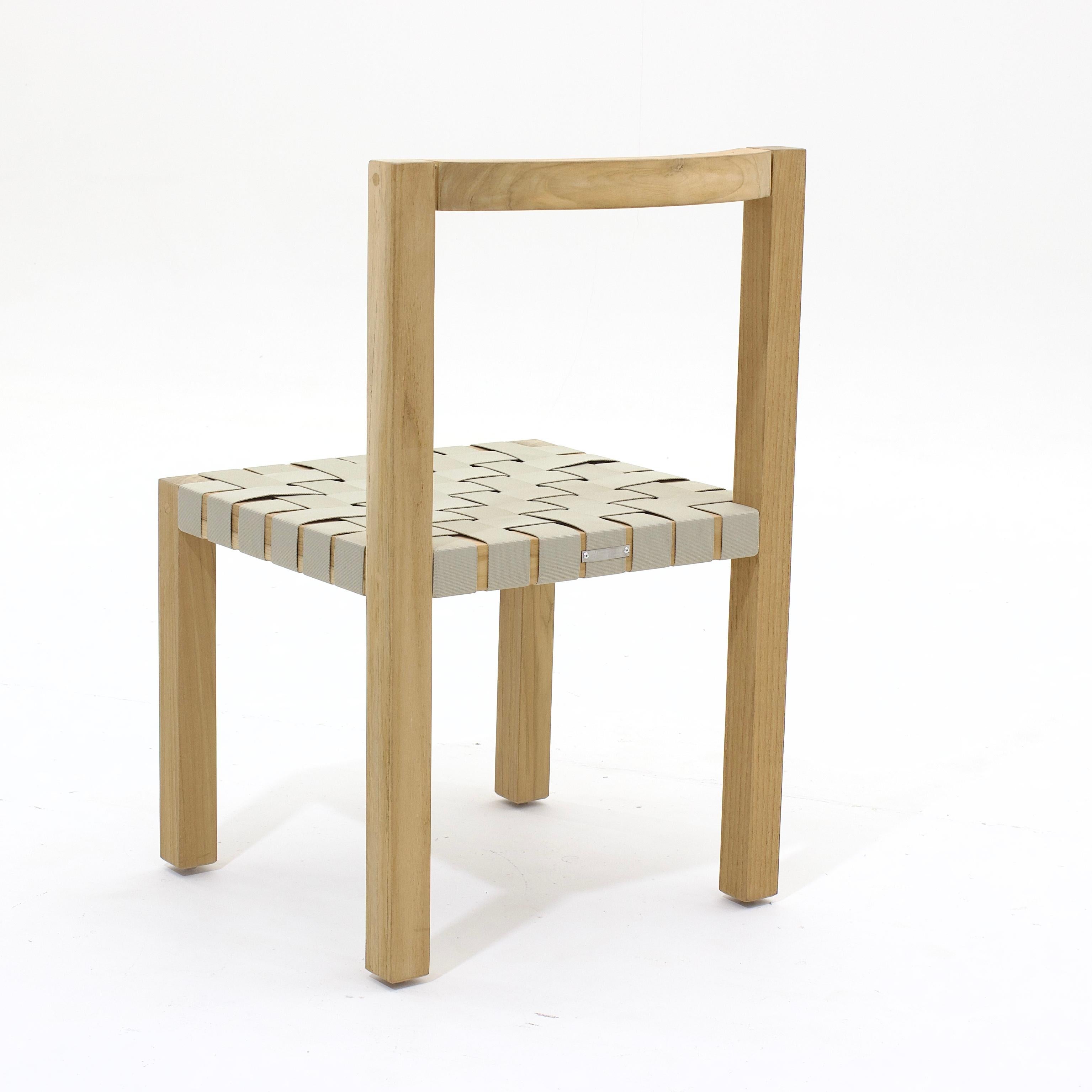 Modern TT Minimalist Chair by Samuel Lamas For Sale