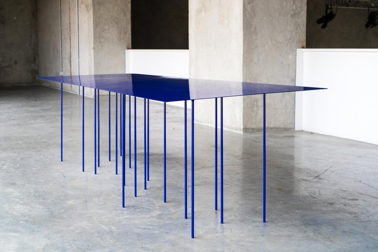 Portuguese TTTTable Contemporary Table in Steel by Maio Architects-Mob Projects For Sale