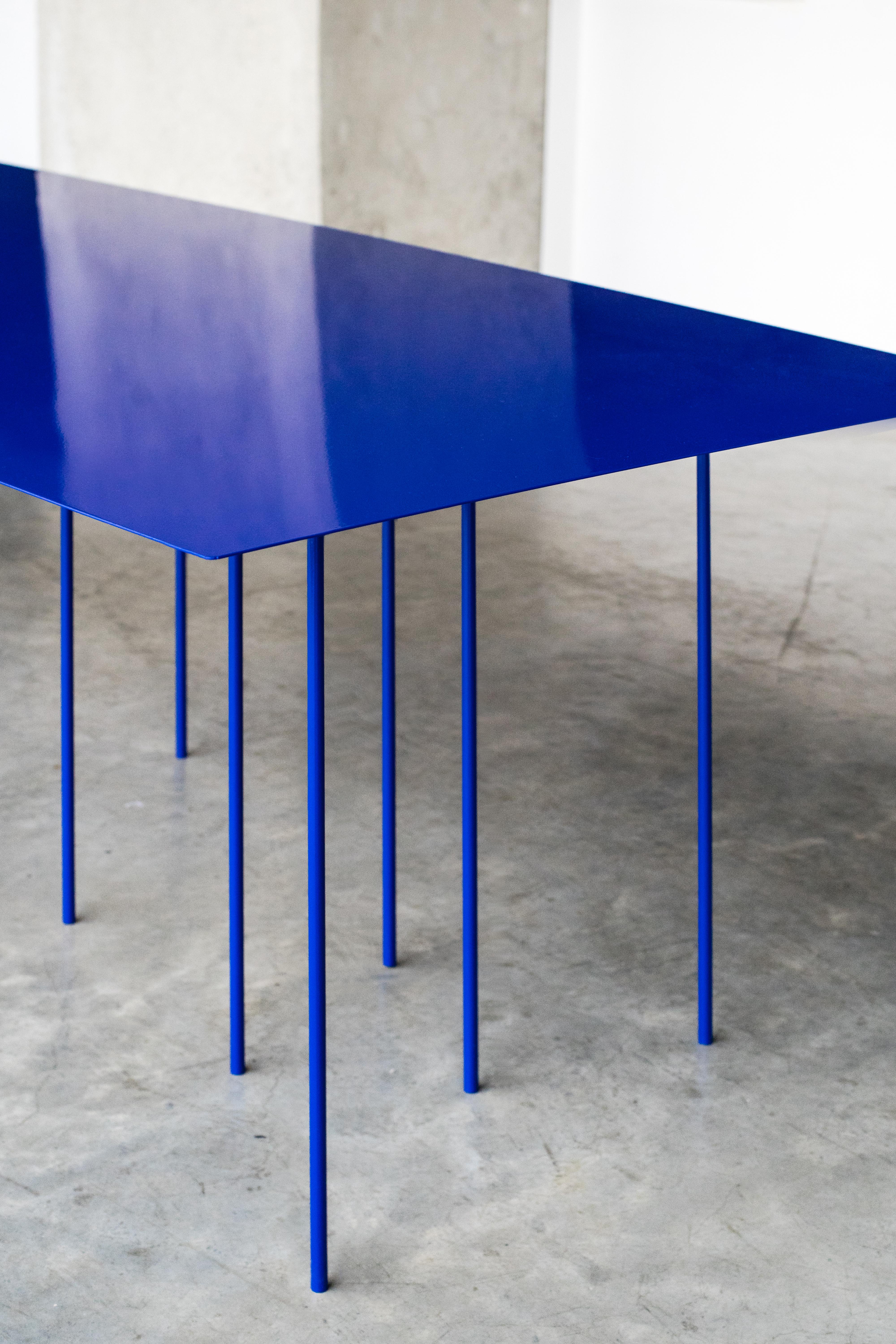 Portuguese TTTTable Contemporary Table in Steel  For Sale