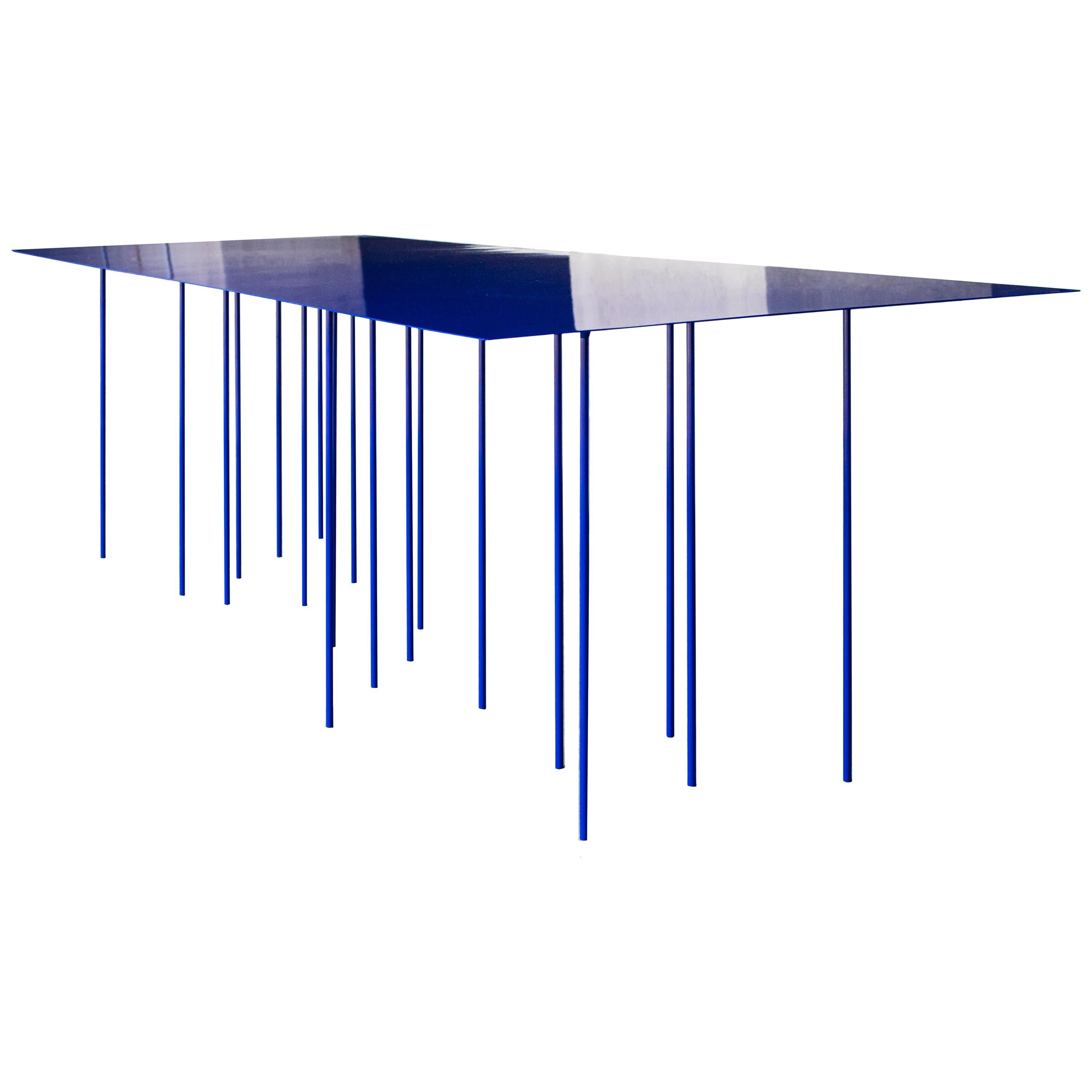 TTTTable Contemporary Table in Steel  For Sale