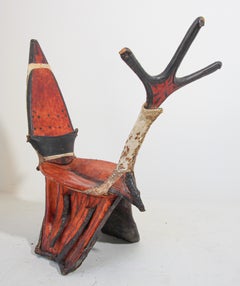 Silla de montar tuareg de cuero de camello de Níger Agadez África