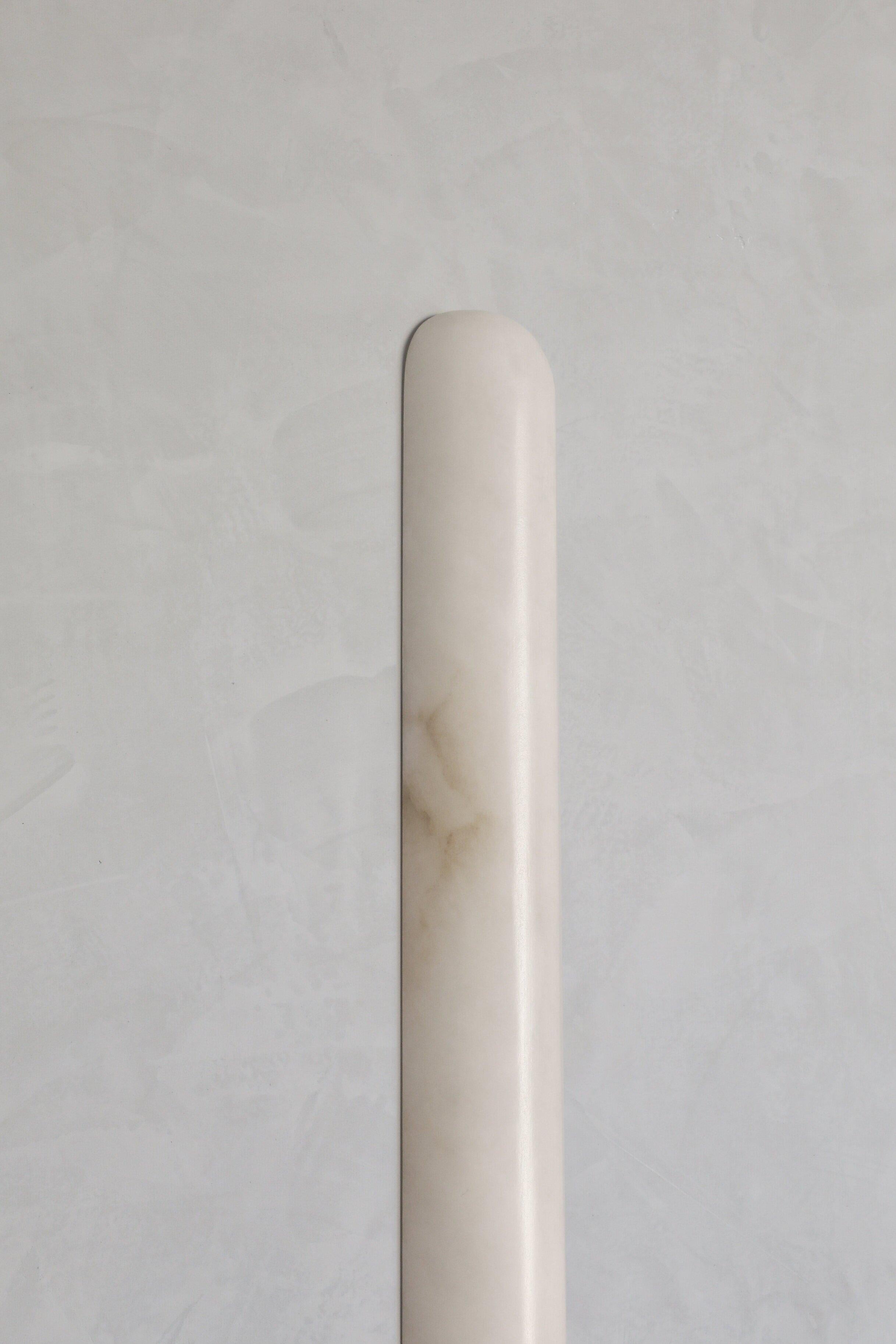 Post-Modern Tub 45 Alabaster Wall Light by Contain For Sale