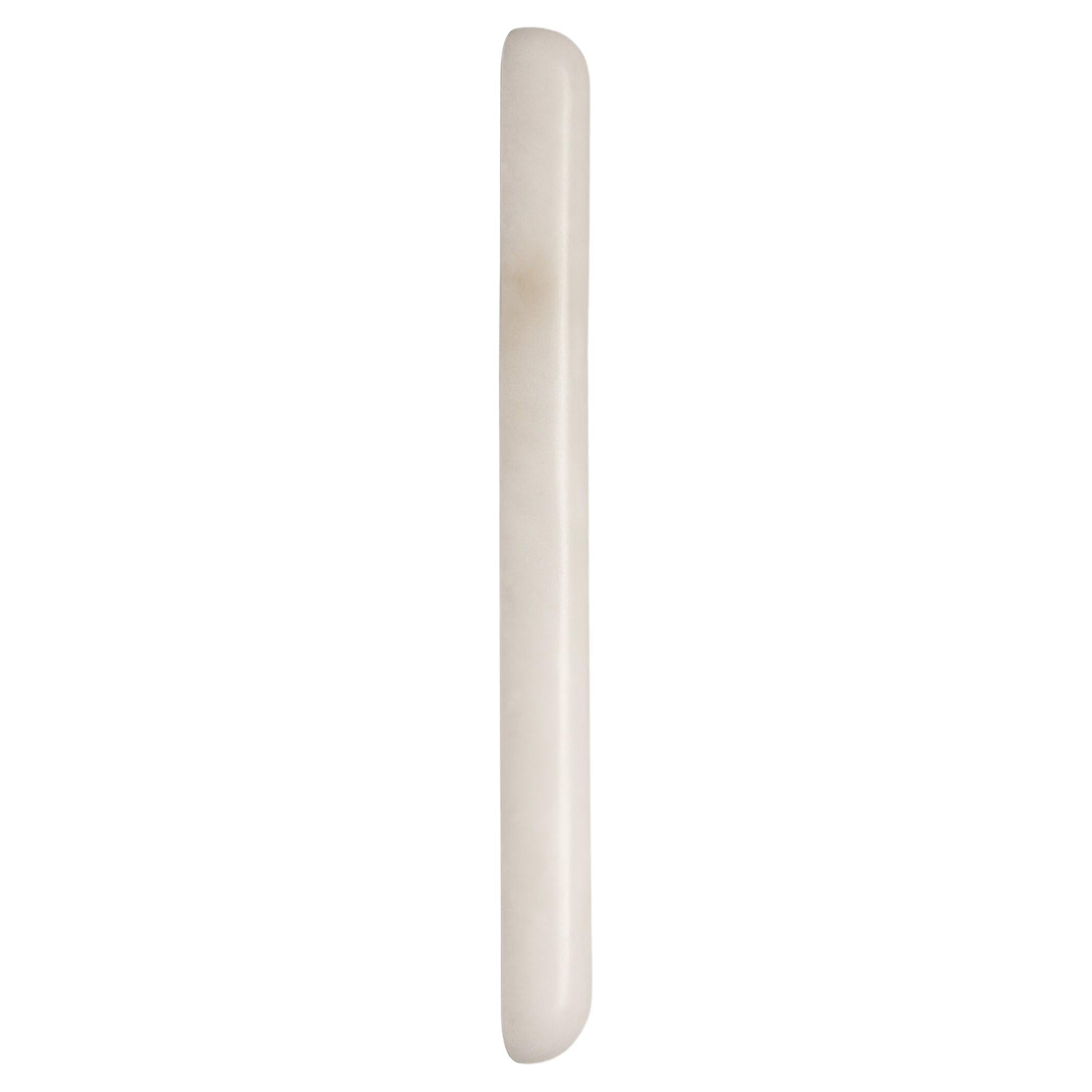 Tub 45 Alabaster Wall Light by Contain For Sale