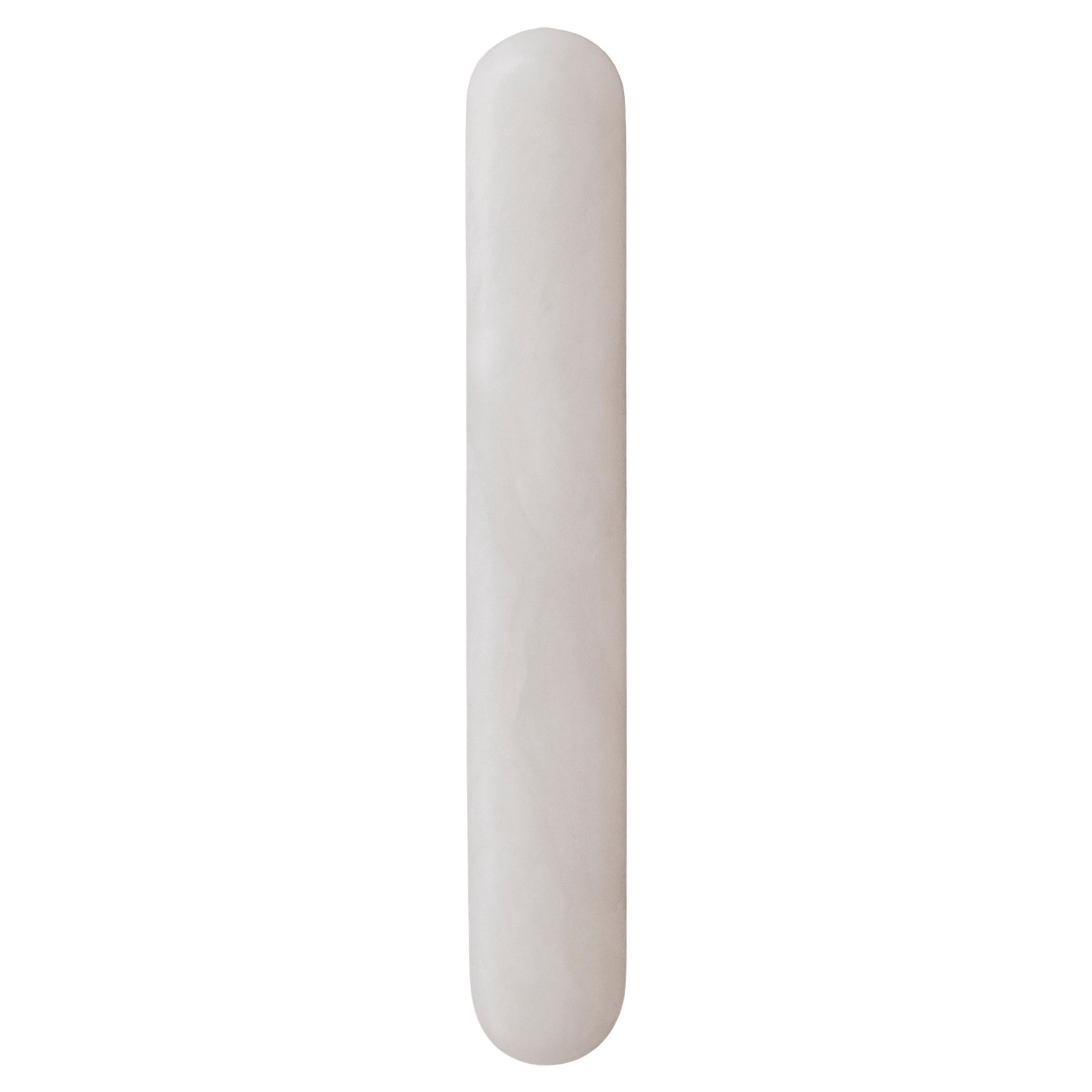 Tub 45 Wide Alabaster Wall Light di Contain