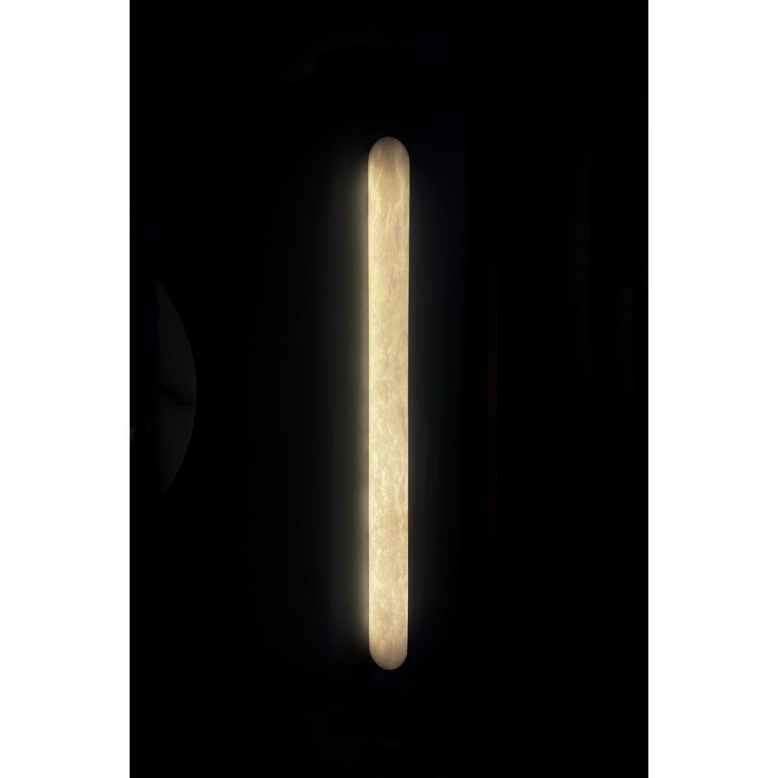 Tub 65 Alabaster Wall Light by Contain In New Condition For Sale In Geneve, CH