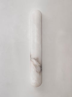 Tub 65 Wide Alabaster Wall Light di Contain