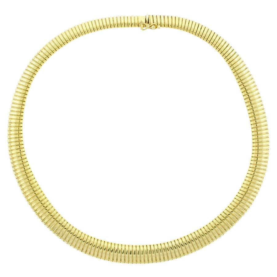 Tubogas Wide Necklace For Sale