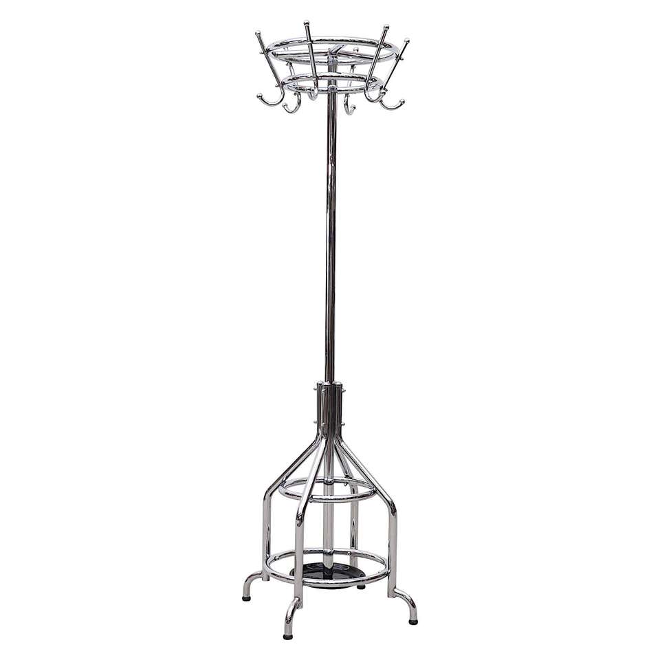 Industrial French Steel Butchers Meat Rack or Pot Rack at 1stDibs