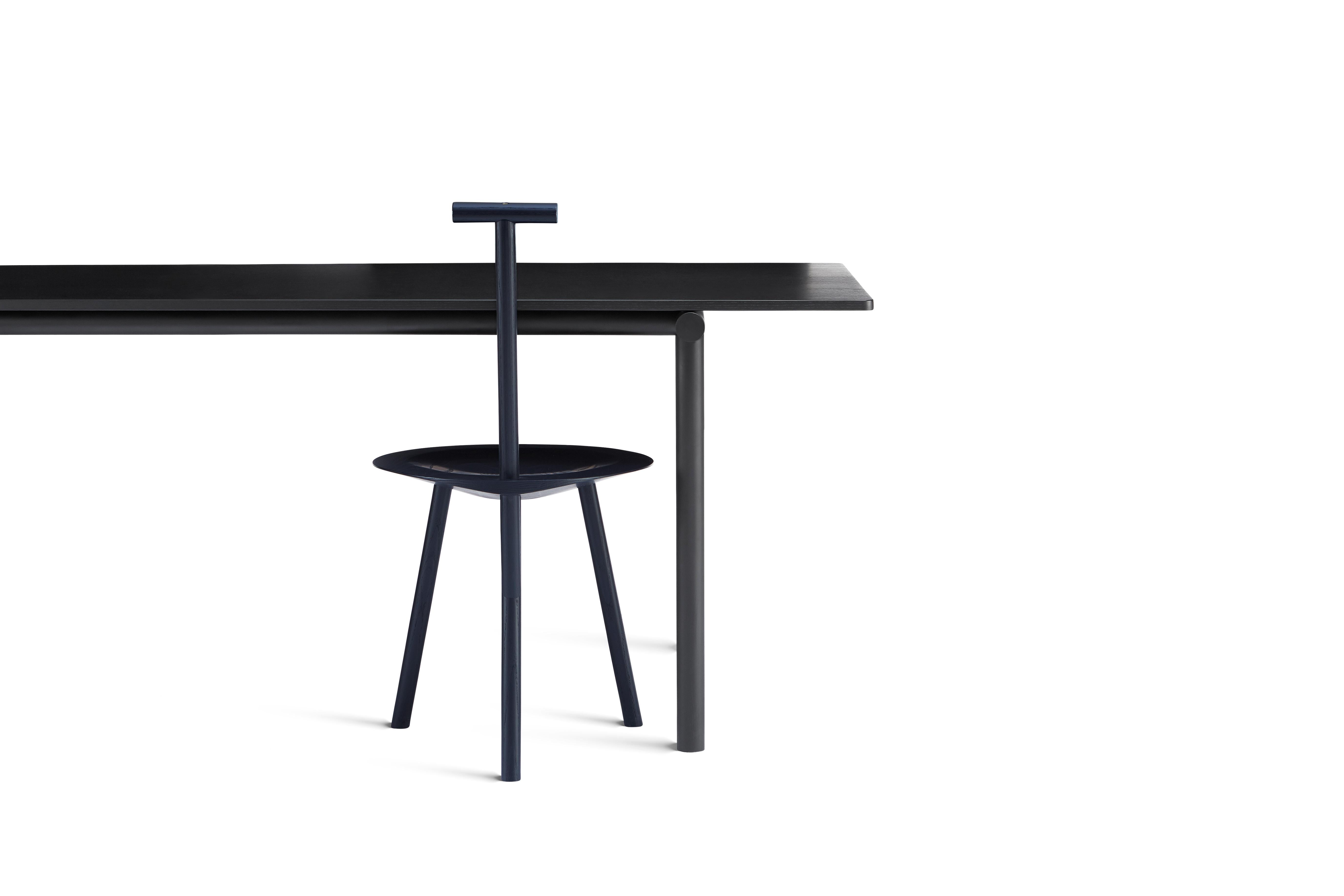 Modern Tubby Tube Conference Table with Black Steel Frame by Faye Toogood For Sale