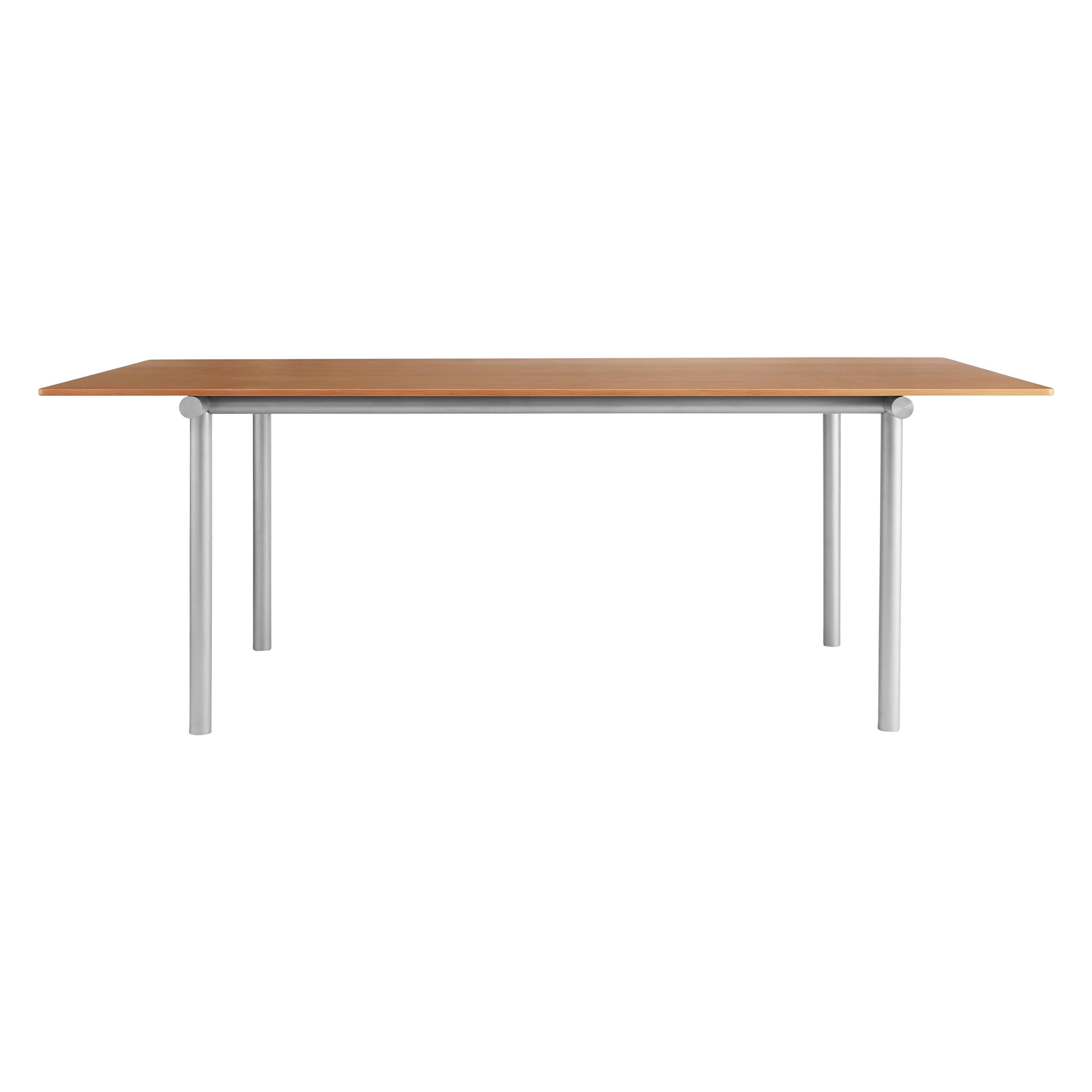 Tubby Tube Long Conference Table with Aluminum Frame by Faye Toogood