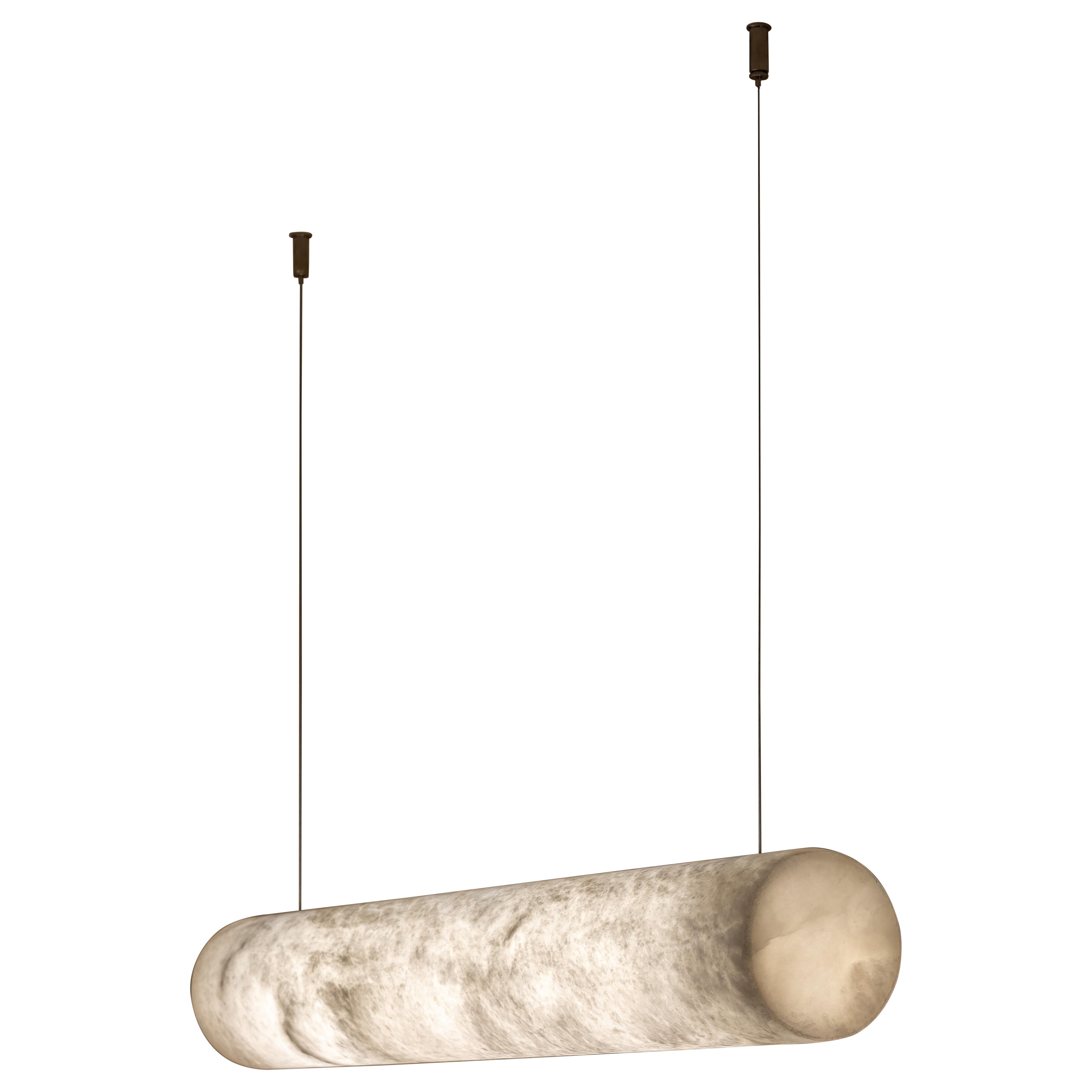 Tube 8/120 Pendant Lamp by United Alabaster