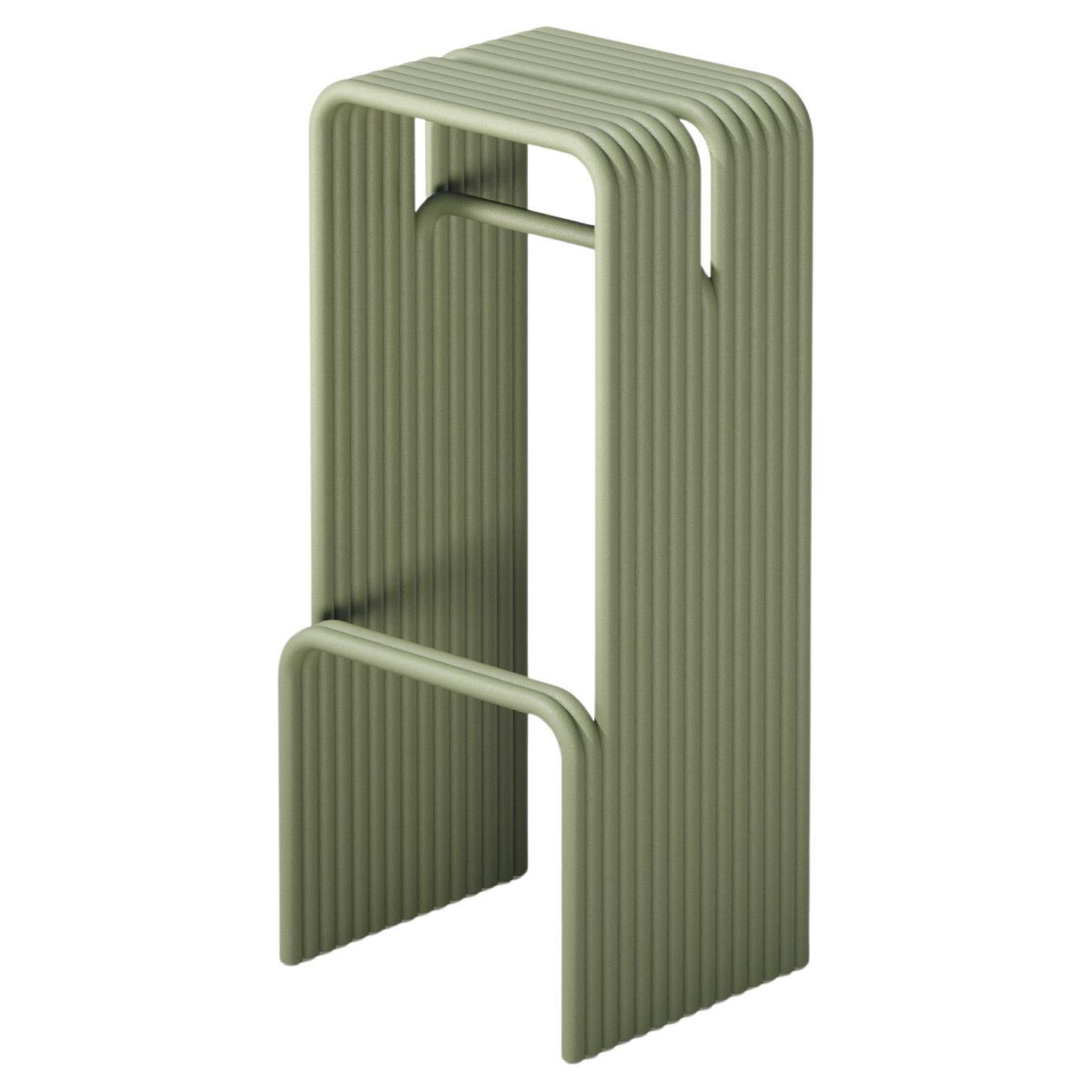 Tabouret de bar en aluminium TUbe par Joyf