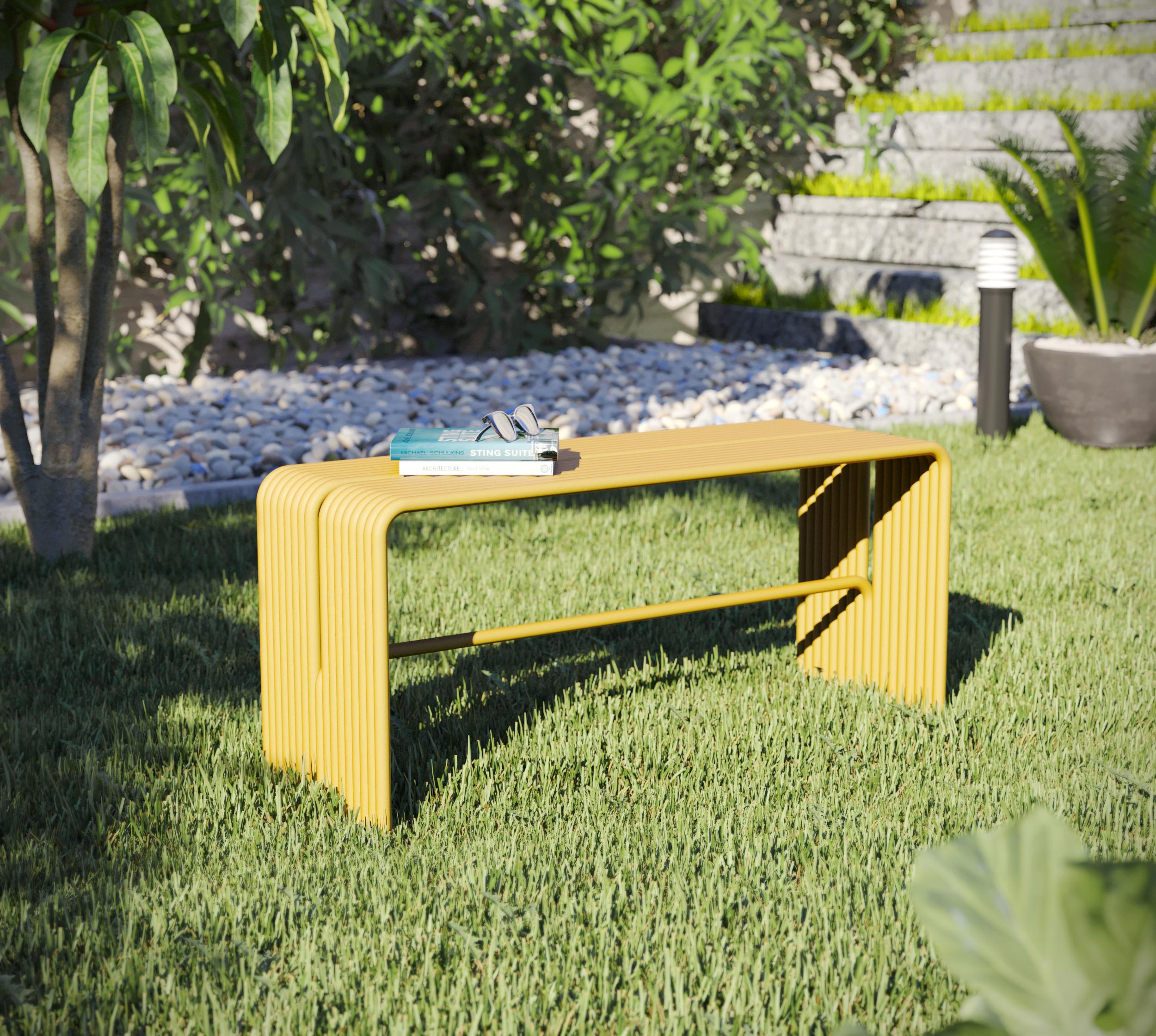 Banc en aluminium TUbe par Joyf en vente 3