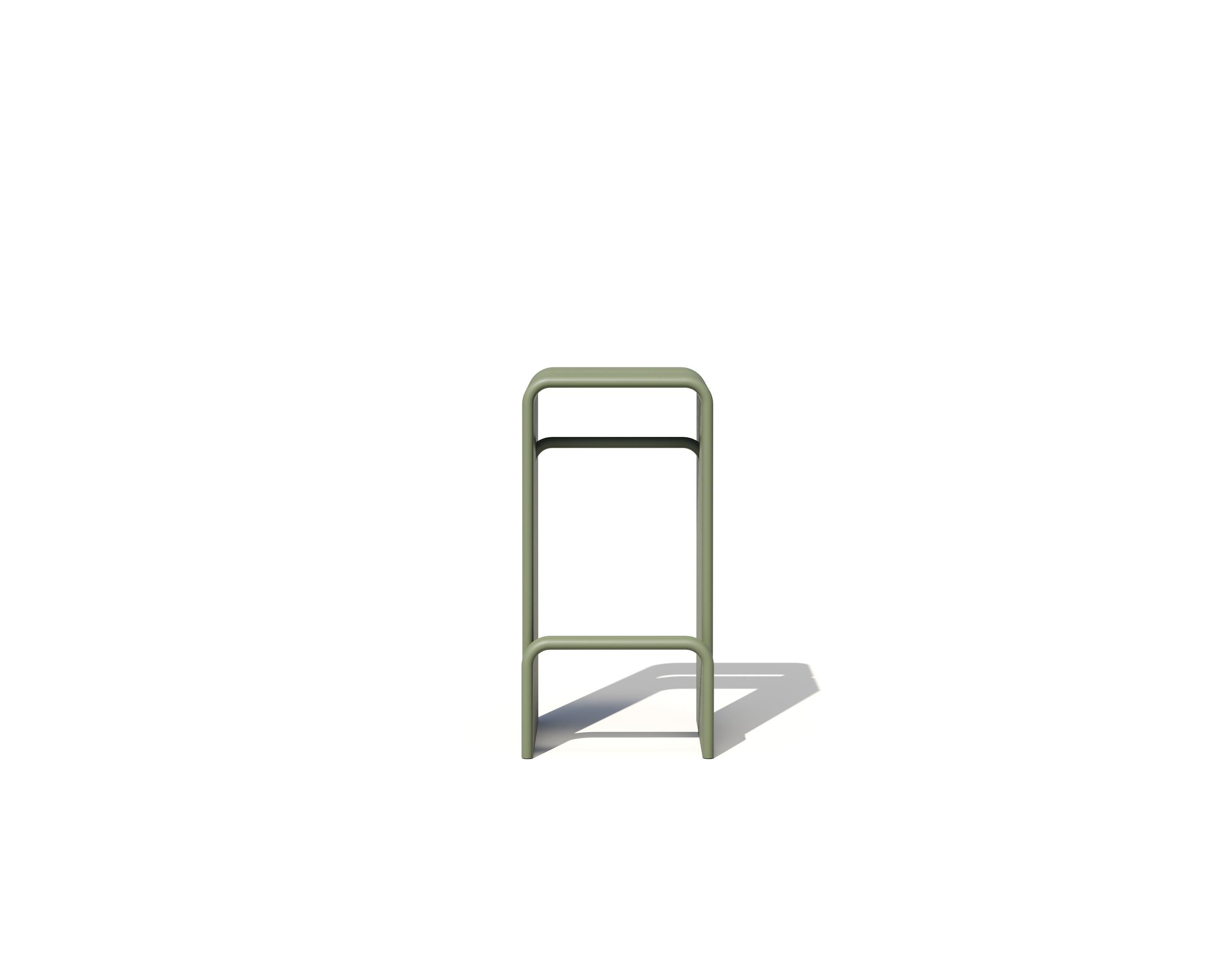 TUbe Tabouret de comptoir par Rostyslav Sorokovyi pour Joyf

Le tabouret de comptoir TUbe allie une fonction sans effort à un design ludique. Légèrement plus bas qu'un tabouret de bar standard, il est parfaitement proportionné pour les comptoirs de