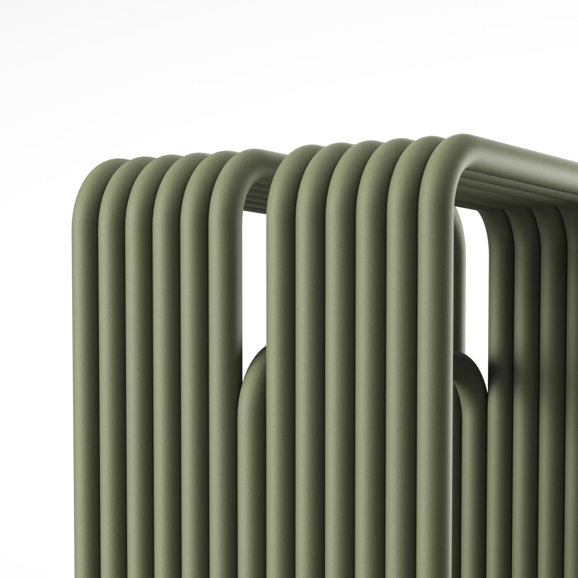 Moderne Tabouret en aluminium TUbe par Joyf en vente
