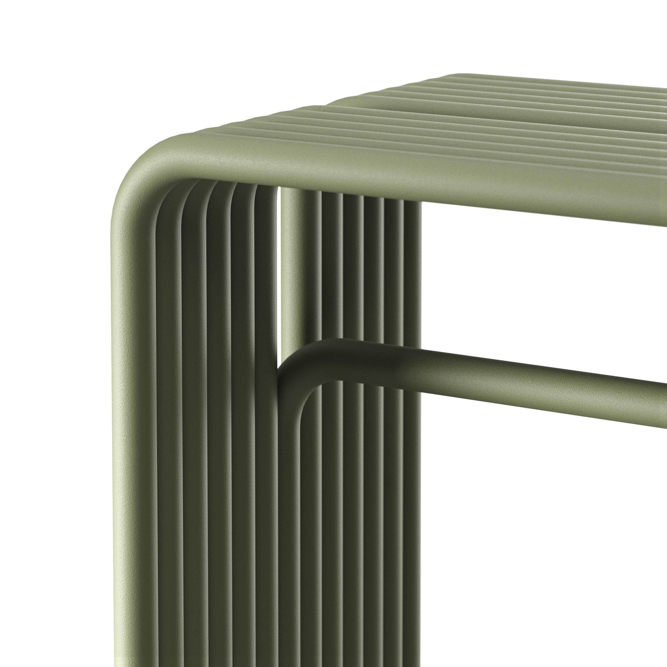 Ukrainien Tabouret en aluminium TUbe par Joyf en vente