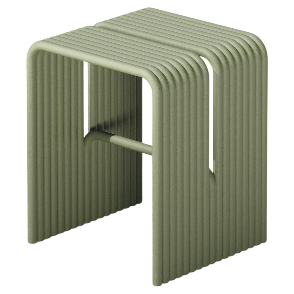 Tabouret en aluminium TUbe par Joyf