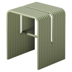 Tabouret en aluminium TUbe par Joyf