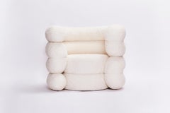 Tube Armchair by Objective Collection OBJ+ White
