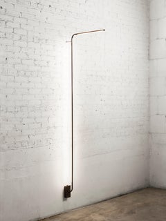 Tube Brass Wall Lamp by Gentner Design