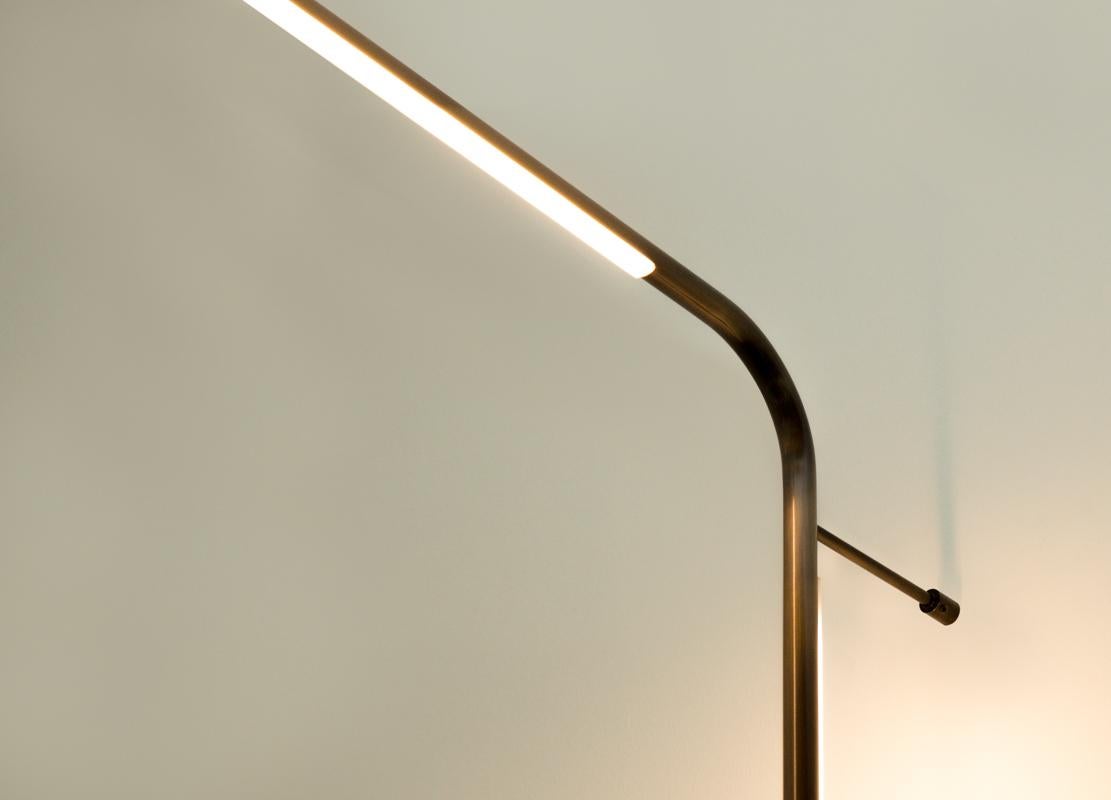 Other Tube Brass Wall Lamp by Gentner Design