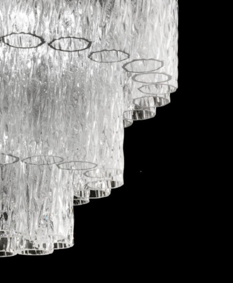 Mid-Century moderno Lampadario a tubo di Fabio LTD in vendita