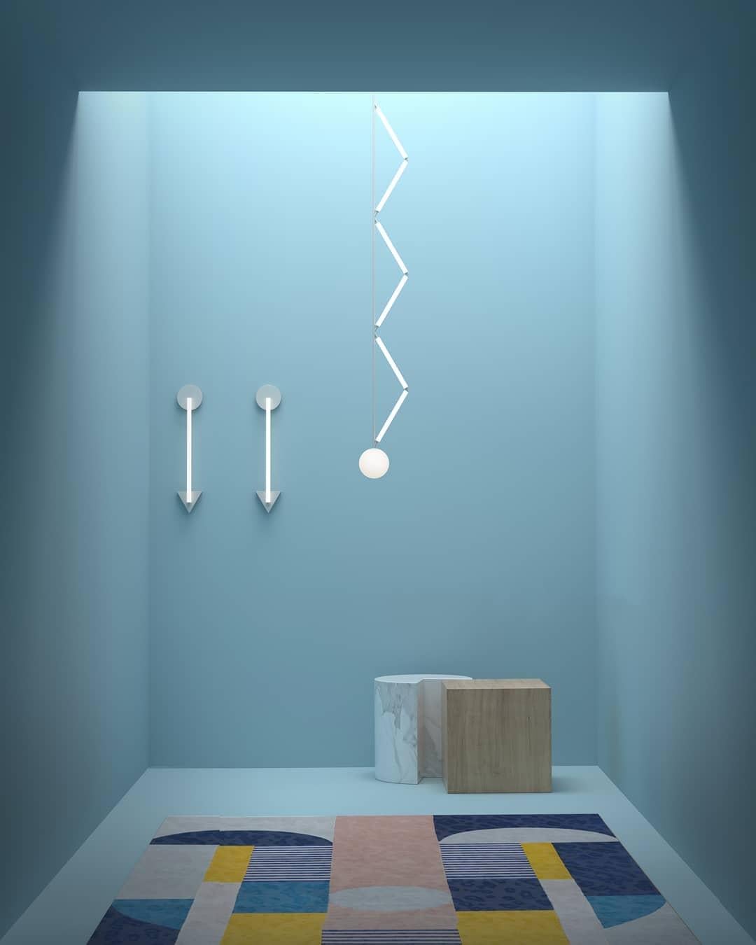 Tube Circle Brass Wall Light by Atelier Areti In New Condition For Sale In Geneve, CH