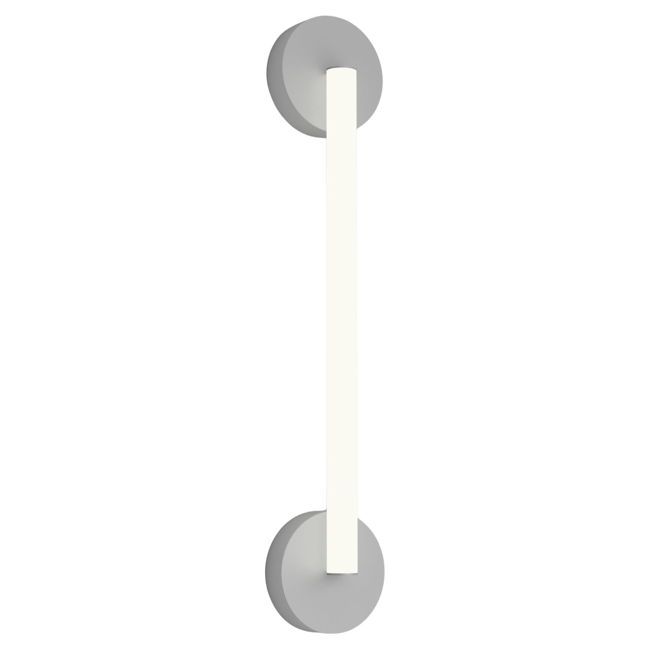 Tube Circle Nickel Wall Light by Atelier Areti