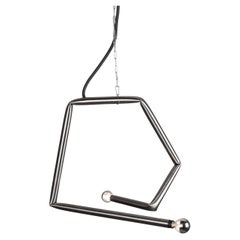Tube Light 'Chandelier 2 Bulbs' by Stephane Barbier Bouvet