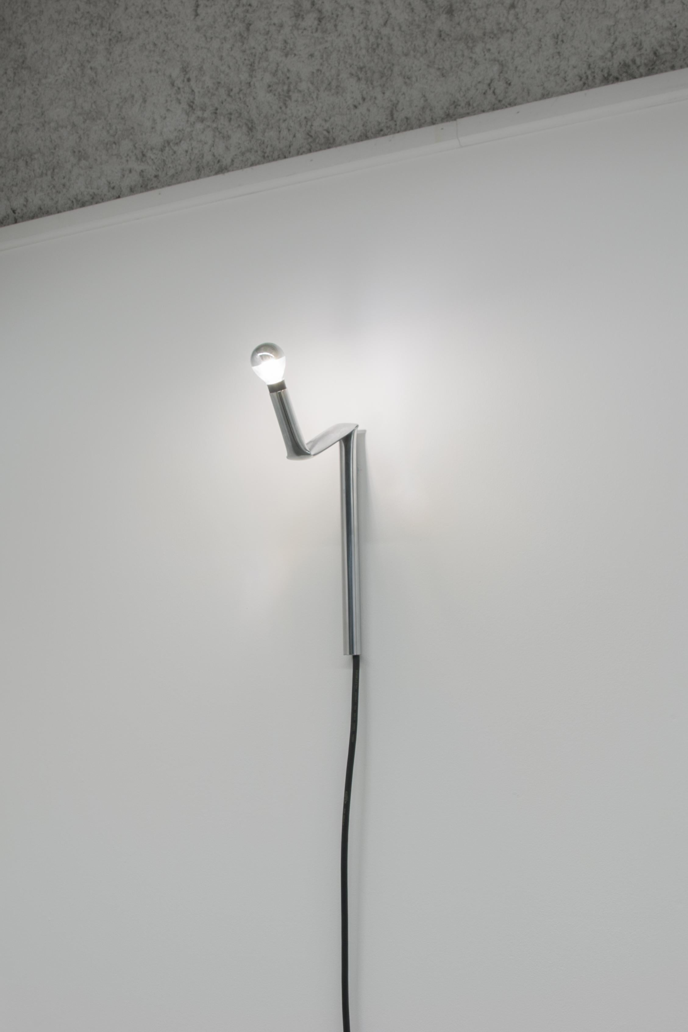 Other Tube Light 'Wall Lamp 2 bends' by Stephane Barbier Bouvet, 2021, Made to order For Sale