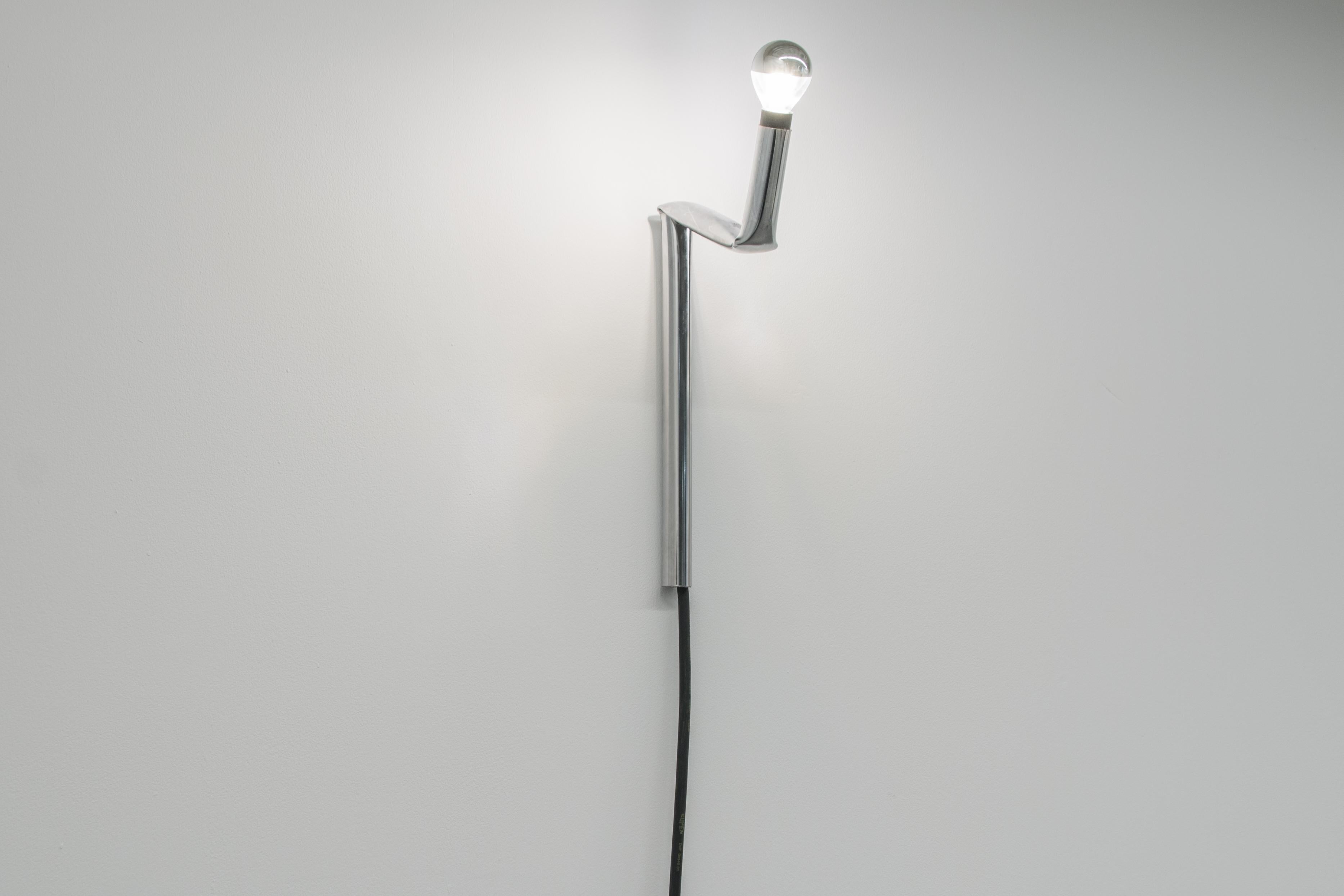 Tube Light 'Wall Lamp 2 bends' by Stephane Barbier Bouvet, 2021, Made to order In New Condition For Sale In Sint-Gillis, BE