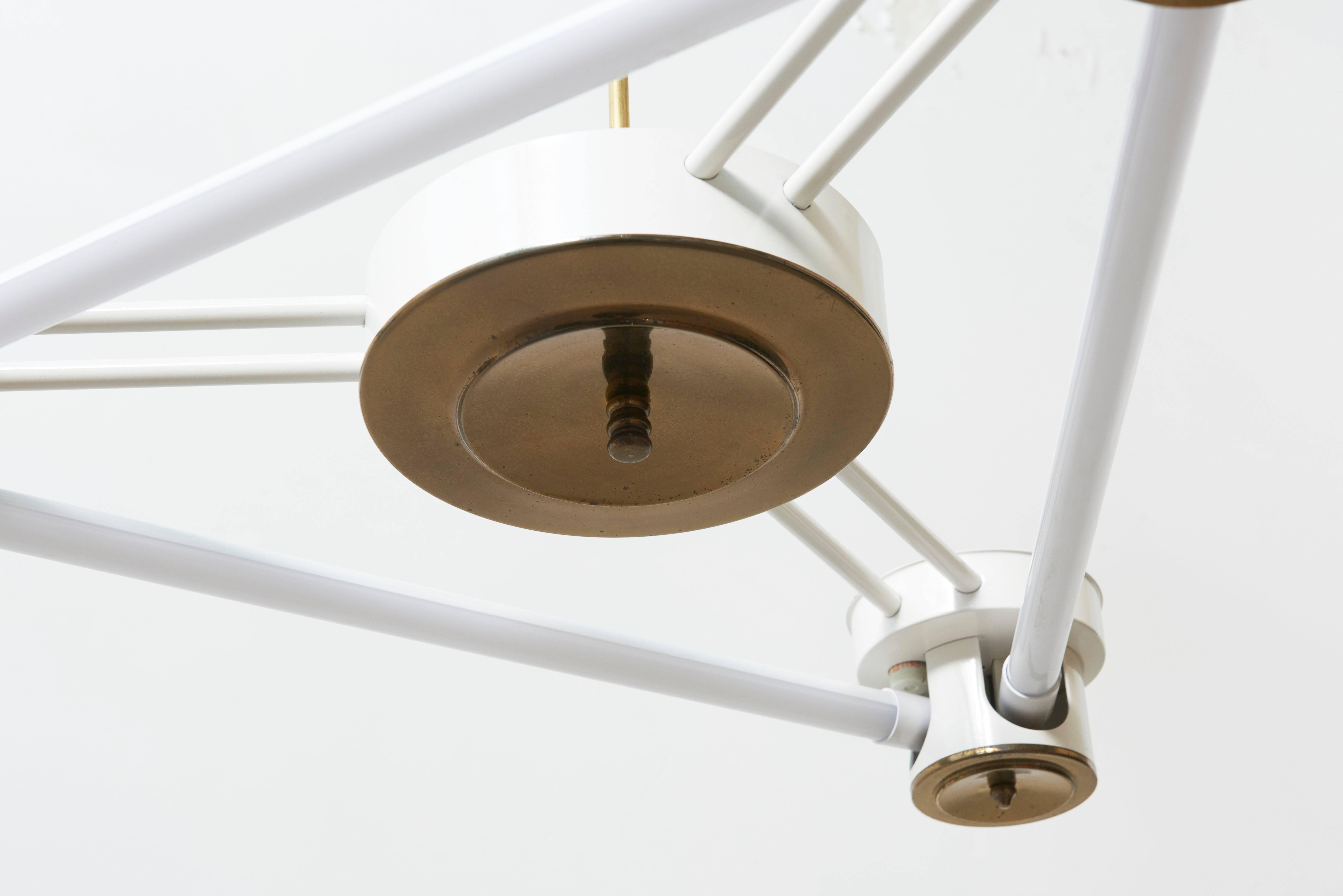 Lacquered Tube Pendant by Kaiser