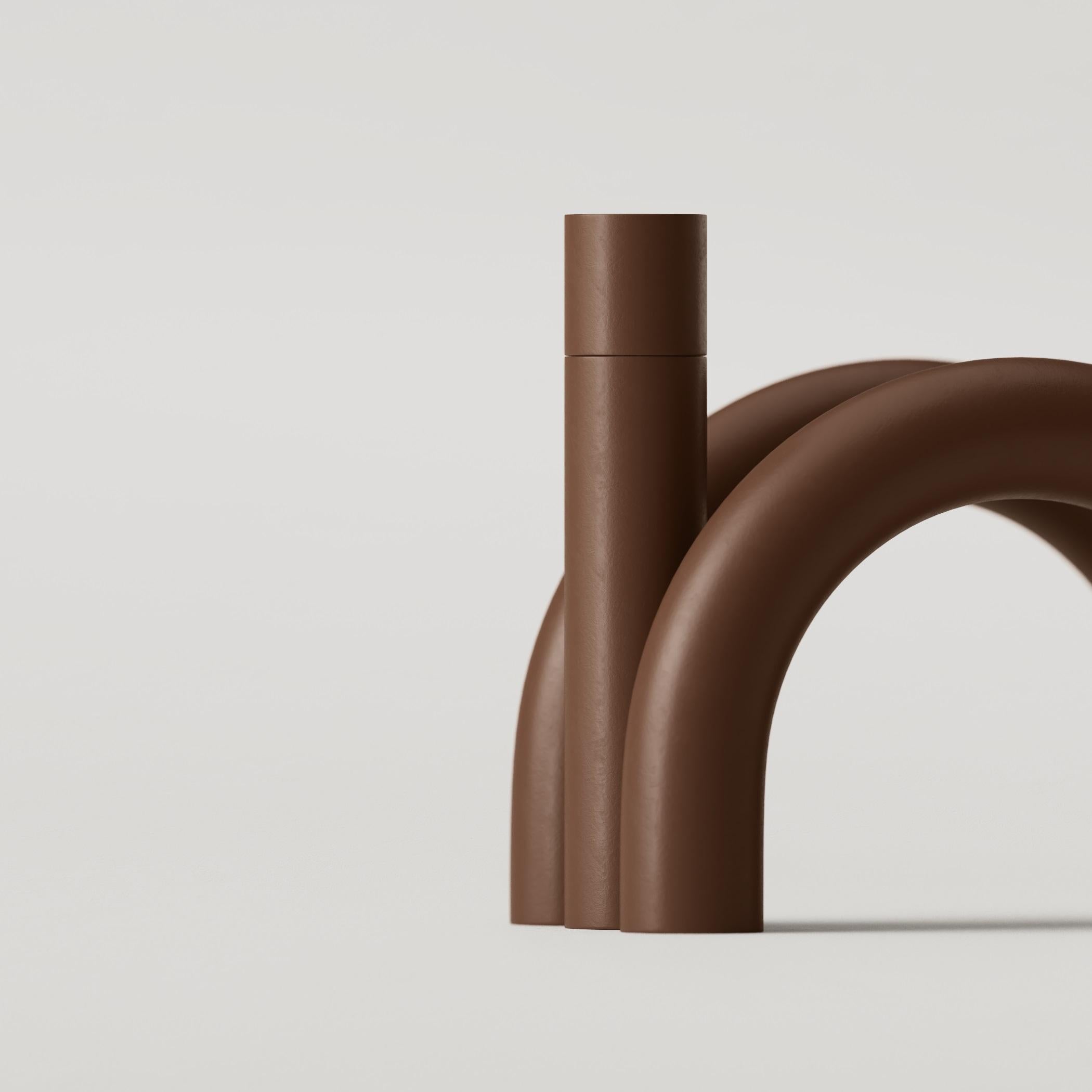 Portacandele basso in acciaio TUbe Arc di Joyf In condizioni Nuovo in vendita a LUBLIN, PL