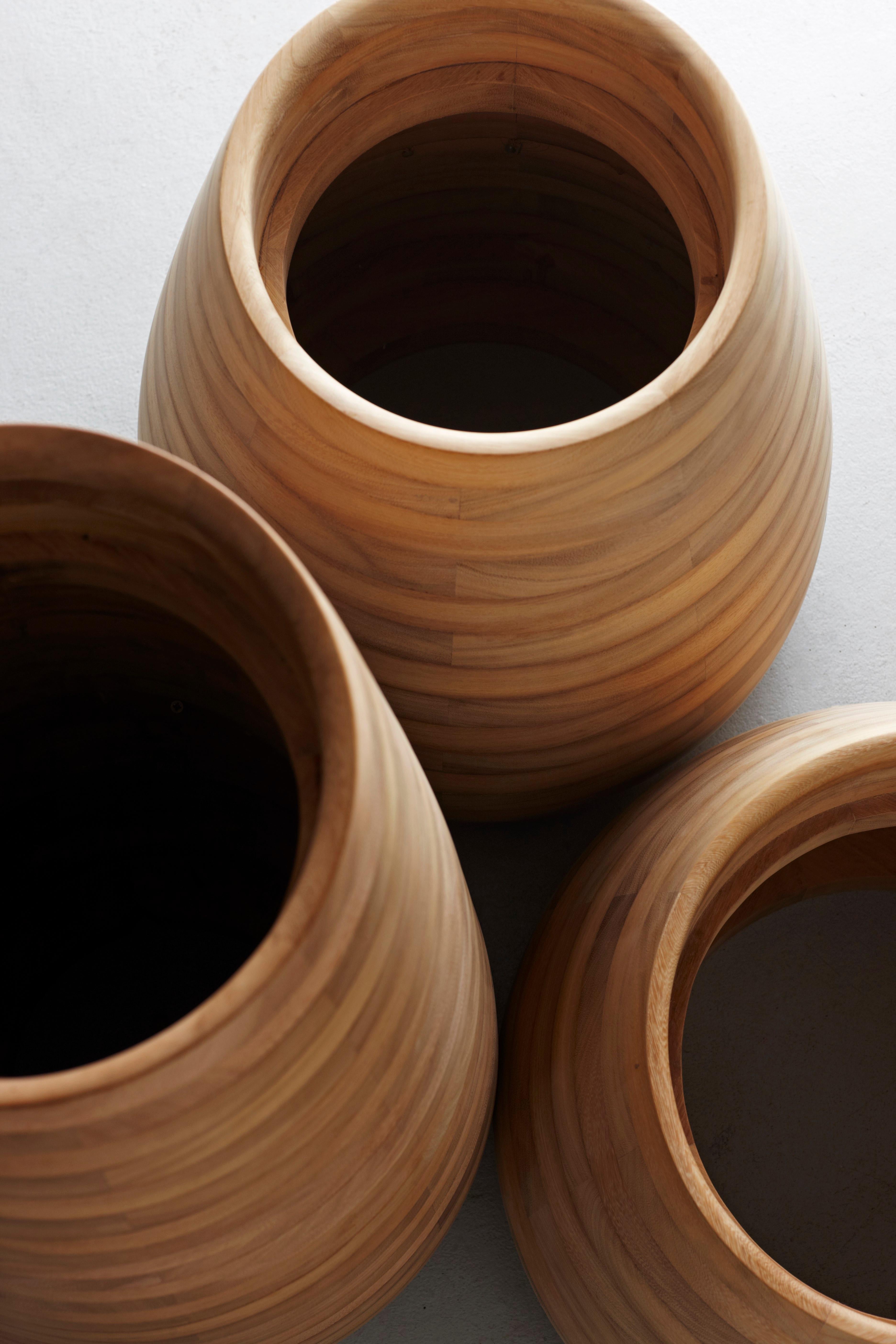 Jardinera Mediana de Madera Natural Tuber de Indigenus en Nuevo estado para la venta en Geneve, CH