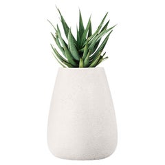Fioriera Tuber Medium White di Indigenus
