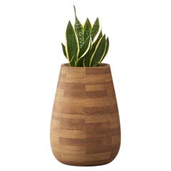 Fioriera Tuber XS Oiled Wood di Indigenus