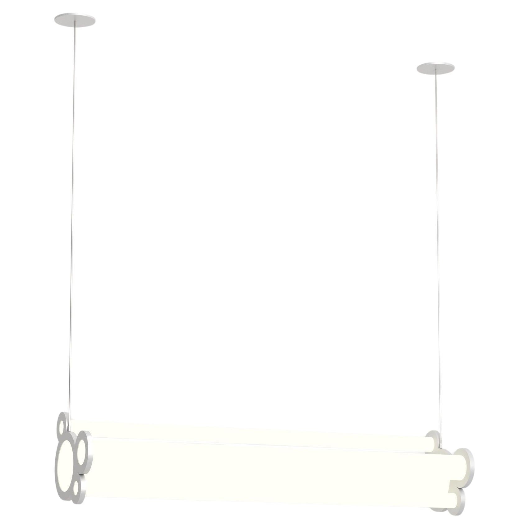 Lampada da parete in alluminio Tubes di Atelier A Light