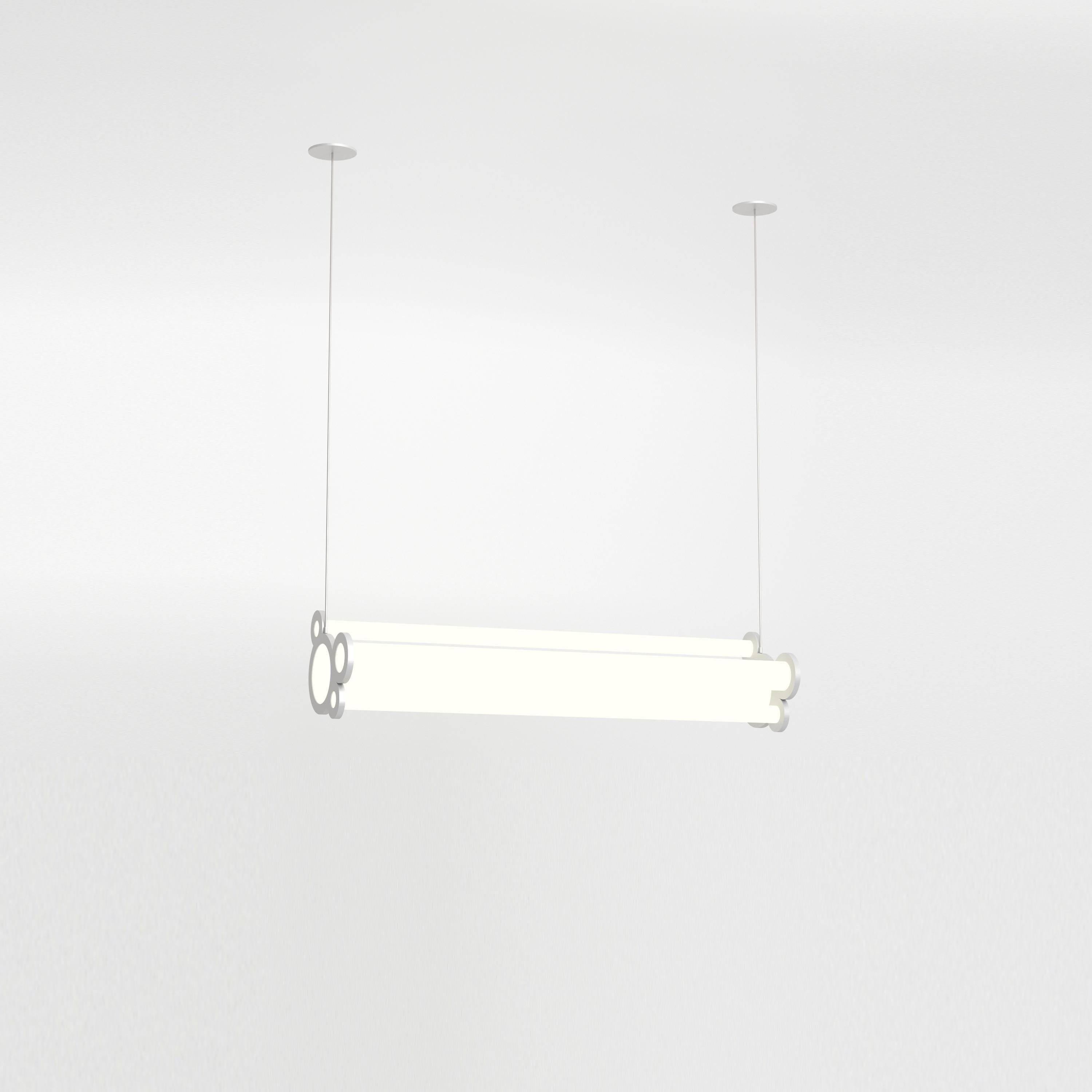 Tedesco Applique Tubes in ottone di Atelier A Light in vendita